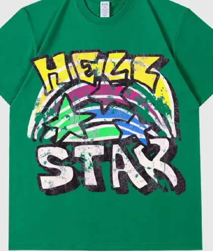 Hellstar Graphic Green T-Shirt