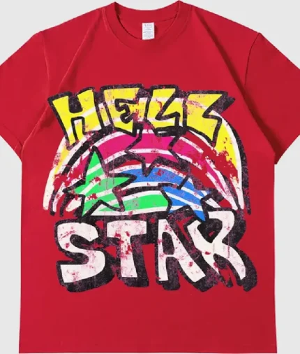 Hellstar Graphic Red T-Shirt