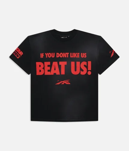 Hellstar Beat Us! T-Shirt Red/Black