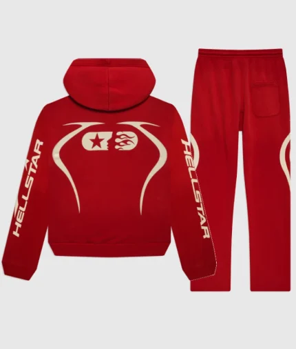 Hellstar Sports Tracksuit Red